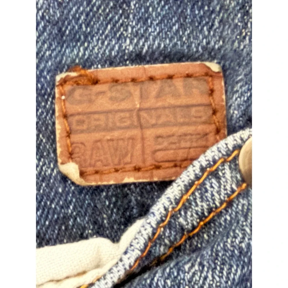 G-Star Raw Attacc Straight Mens Jeans Blue Denim Medium Wash Size 36x32